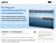 Tablet Screenshot of agiley.se